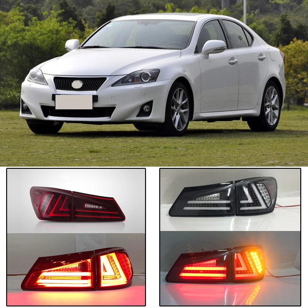 CAPQX 1 комплект для Lexus IS250 IS300 IS350 2006 12 светодиодный задний светильник хвост в сборе