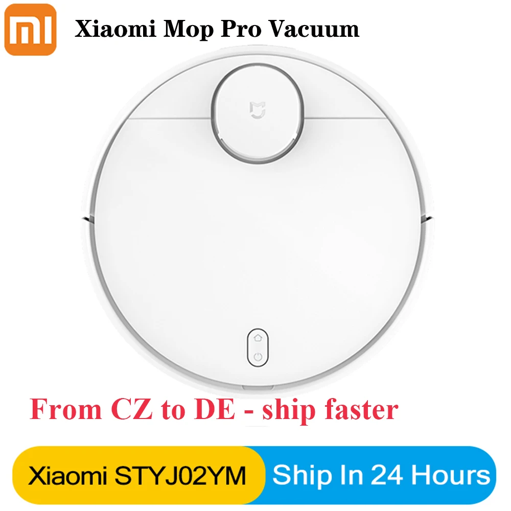 Xiaomi Mi Robot Vacuum Mop PRO (STYJ02YM) Smart Cleaner Automatic Dust Sterilize LDS Laser Scanning APP|Vacuum Cleaners| - AliExpress