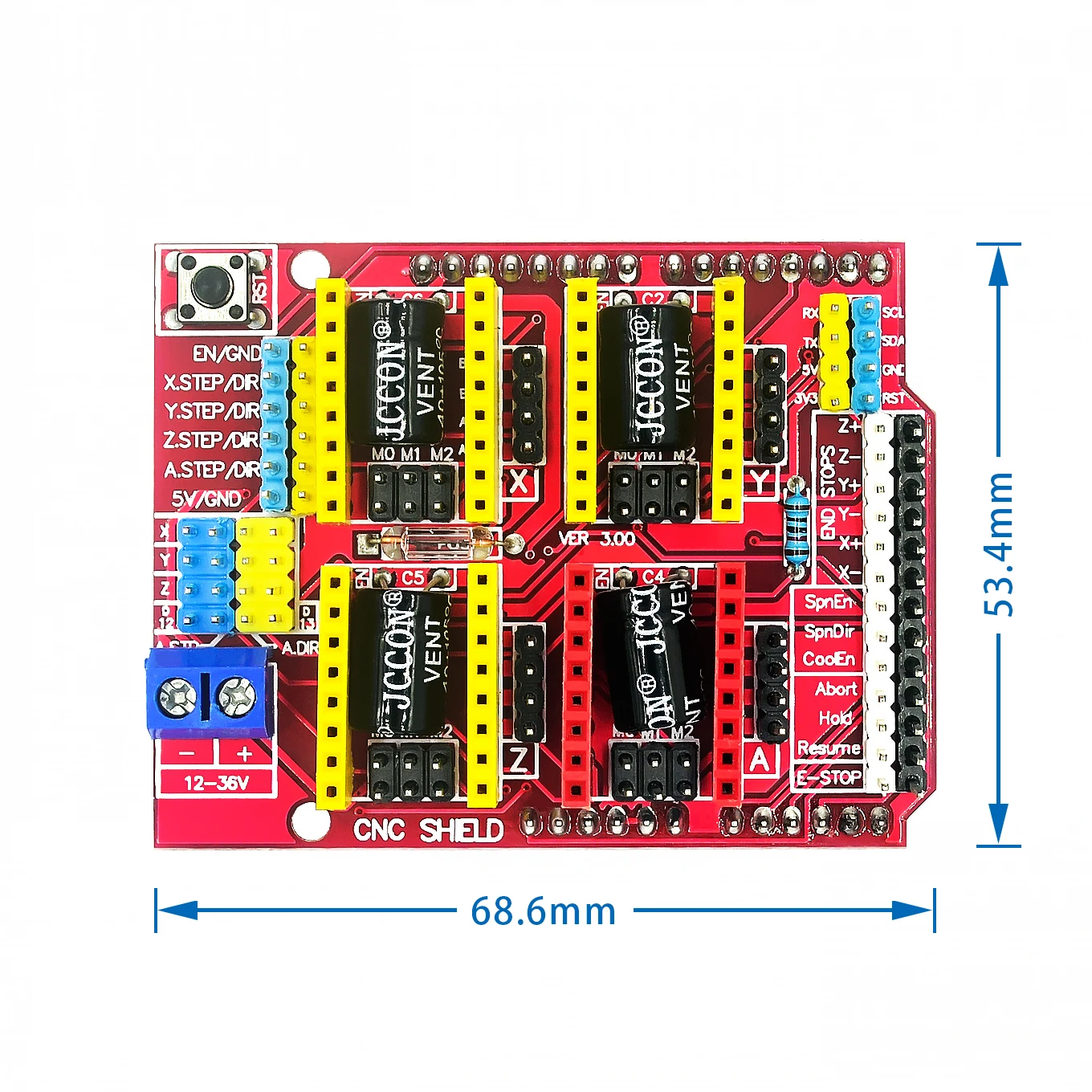 ! Новый ЧПУ щит v3 гравировальный станок/3D принтер/A4988 Плата расширения