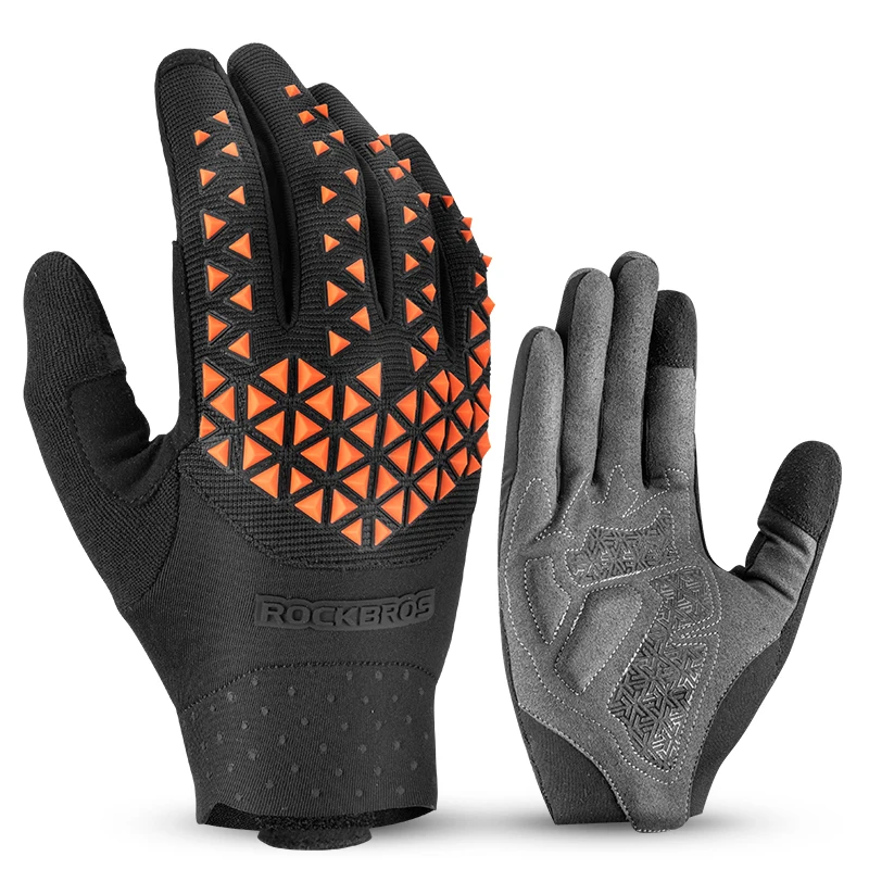ROCKBROS Cycling Gloves Bicycle MTB Gloves Long Finger Road Bike Comfortable Cycling Equipment Motobike Accessory