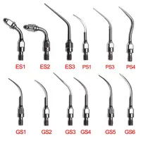 5PCS Packing 12 Types Dental Ultrasonic Piezo Scaler Scaling Endo Perio Tip Fit SIRONA scaler CE Certified 1