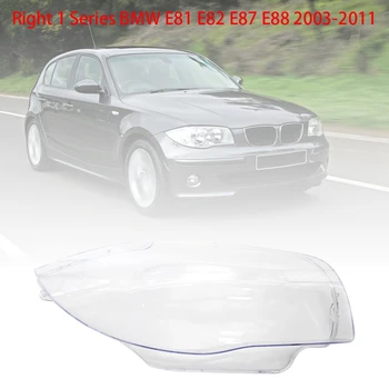 

Headlight Shell Car Headlight Head Light Lamp Lens Shell Cover For-BMW 1 Series E81 E82 E87 E88 2003-2011