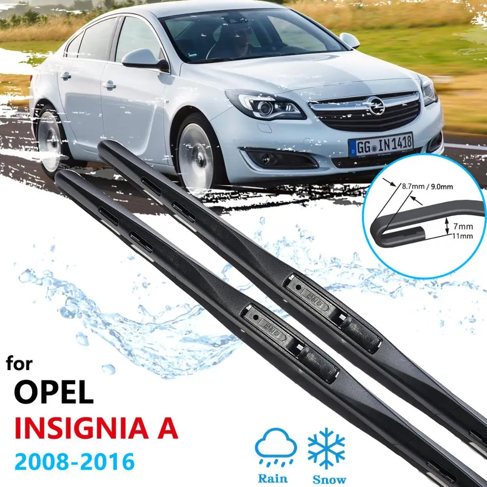 

Car Wiper Blades for Opel Insignia A MK1 2008~2016 Vauxhall Holden Buick Regal Front Windscreen Wipers Car Accessories 2009 2015