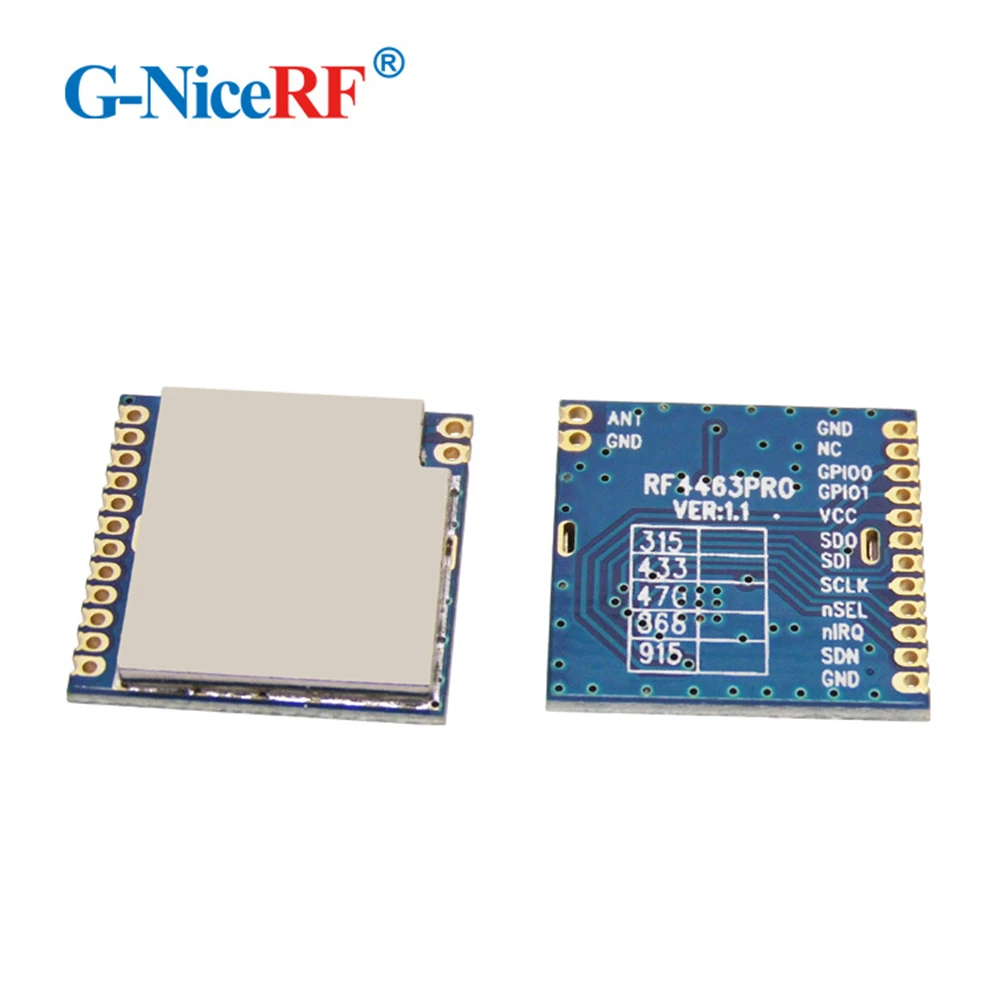 4 шт./лот Si4463 SPI интерфейс 100 мВт RF4463PRO низкая стоимость 433 МГц RF модуль