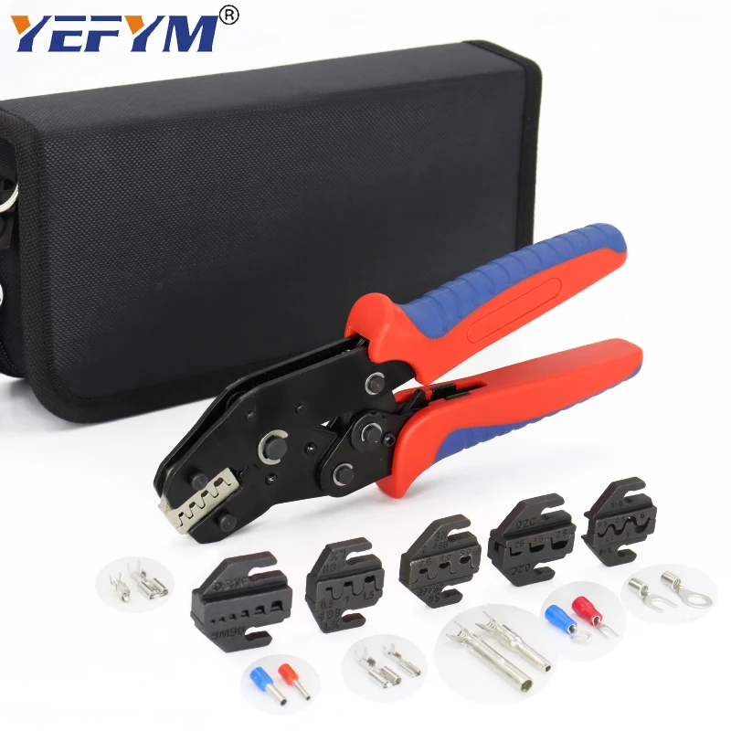 

Crimping Pliers Without Screws Quick Jaw Replacement For 2.8 4.8 6.3/tube/Photovoltaic/insuated Terminals Electrician Tools