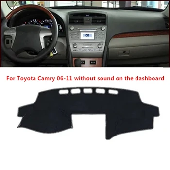 

SJ Non-Slip Car Inner Auto Dashboard Cover Dashmat Pad Carpet Sun Shade Dash Board Cover For TOYOTA Camry NO Sound 2006-10 2011