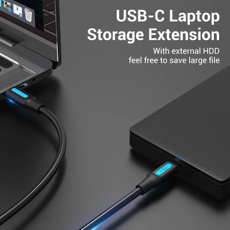 Vention USB C-미니 USB 케이블 유형 C 어댑터(디지털 카메라 MacBook proMP3 플레이어 HDD 유형-c-미니 USB 케이블)