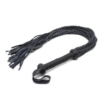 

Catwoman Whip Leather Whip Harness Handle Whip