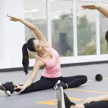 Вибрационный Массажный мяч, электрический массажный ролик, фитнес-мяч, снимающий триггер, тренировочный мяч фасции, местная расслабление мышц