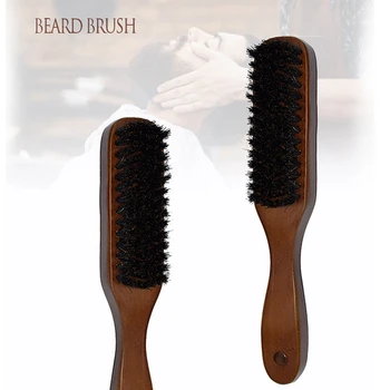 

Soft Bristle Bristles Hair Brush Brush Barber Cleaning Brush Oil Head Shape Brush Comb