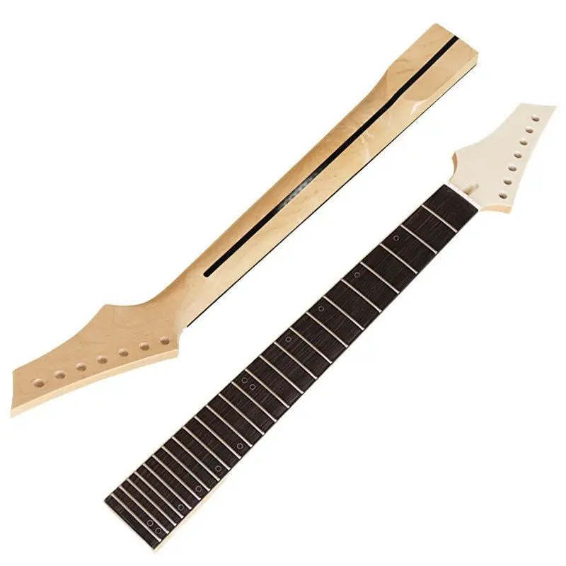 Electric Guitar Neck 24 Frets 7 String Guitar Neck Canada Maple High Gloss Maple Fingerboard