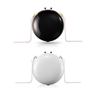 

2 Pcs Wearable Air Purifier Necklace Mini Portable USB Air Cleaner Negative Ion Generator Air Freshener, Black & White