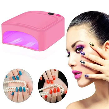 

Nail Dryer LED UV Lamp EU US Plug Gel Varnish Nails Art Tool Curing Machine Lamps 3 LED Home Use For Manicuring Polishing Nails