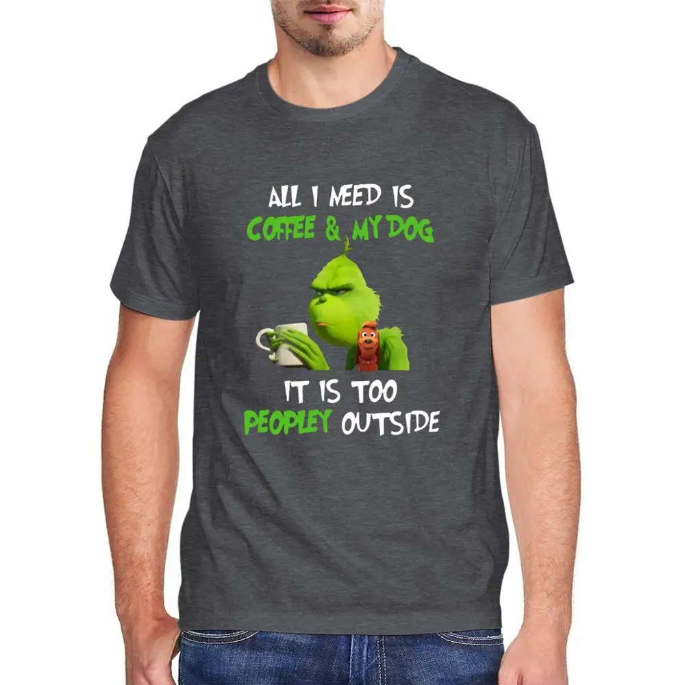 Unisex Mr Grinch All I Need Is Coffee 