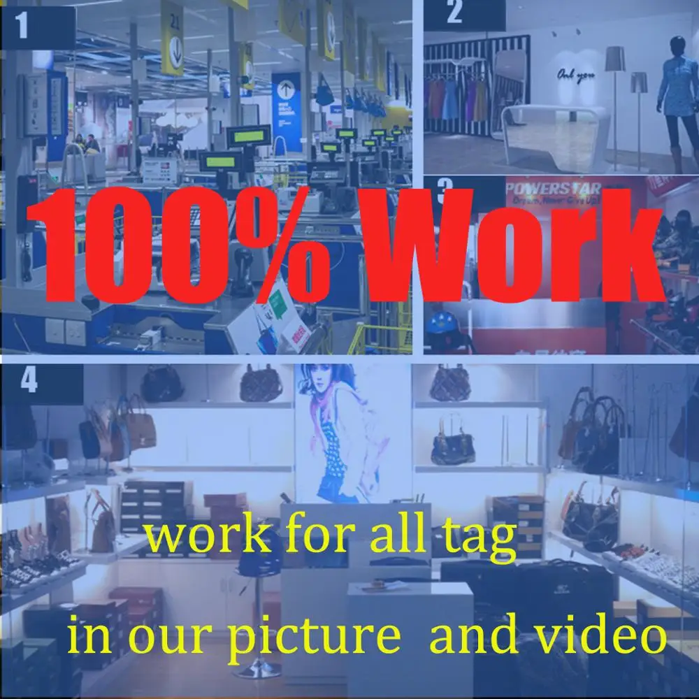 Tanie Tkaniny przyrząd do zdejmowania etykiet zabezpieczających uniwersalny magnetyczny odłączające 15000GS i 1 wieszak na klucze odłączające super eas odłączające do RF8.2Mhz system eas