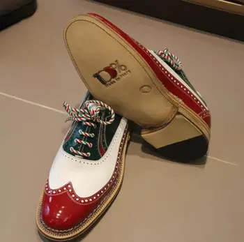 

Men PU Leather Shoes Low Heel Shoes Dress Shoes Brogue Shoes Spring Ankle Boots Vintage Classic Male TV405