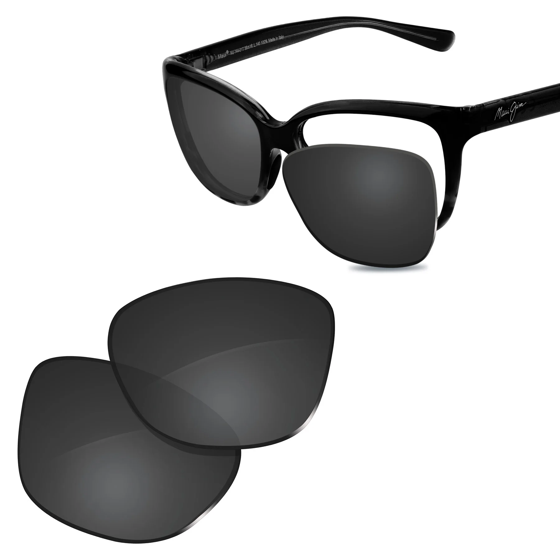 

Glintbay New Performance Polarized Replacement Lenses for Maui Jim Starfish MJ744 Sunglass - Multiple Colors