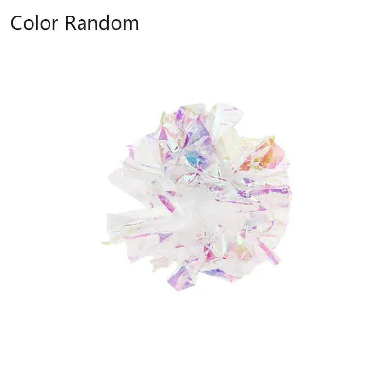 Crinkle Ball Cat Toy Interactive Sound Ball Scratch-resistant Cat Ball Pet Toy Slam Ball Colorful Paper Ball Katten Speelgoed