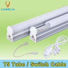 T5 T8 Led Tube Light 220V Lamp Switch Cable EU Standard Connector Cable for Integrated Tube Light Adapter Wall Lamp Home Light