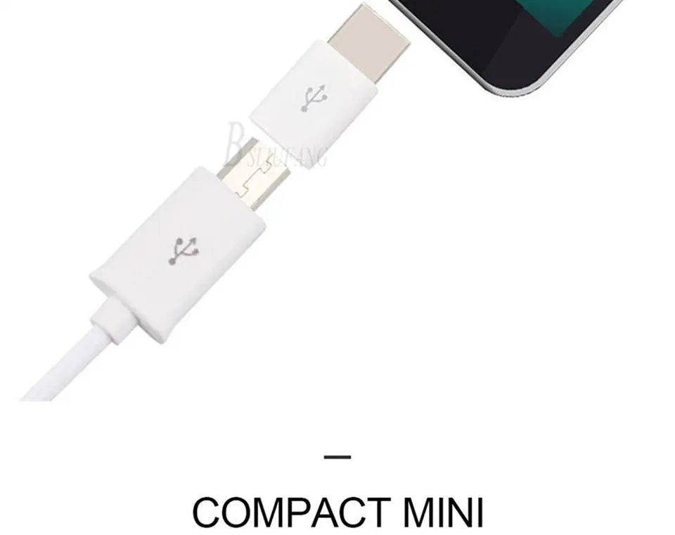 BSLIUFANG мобильный телефон адаптер Micro USB к USB C адаптер Microusb разъем для Xiaomi huawei samsung Galaxy адаптер usb type C