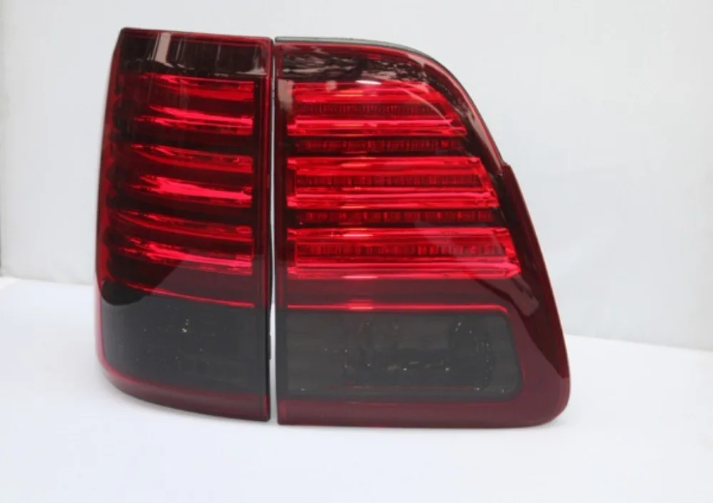 4 шт. для Land Cruiser LC100 4700 FJ100 светодиодный задний фонарь 1998-2007 год красный черный цвет
