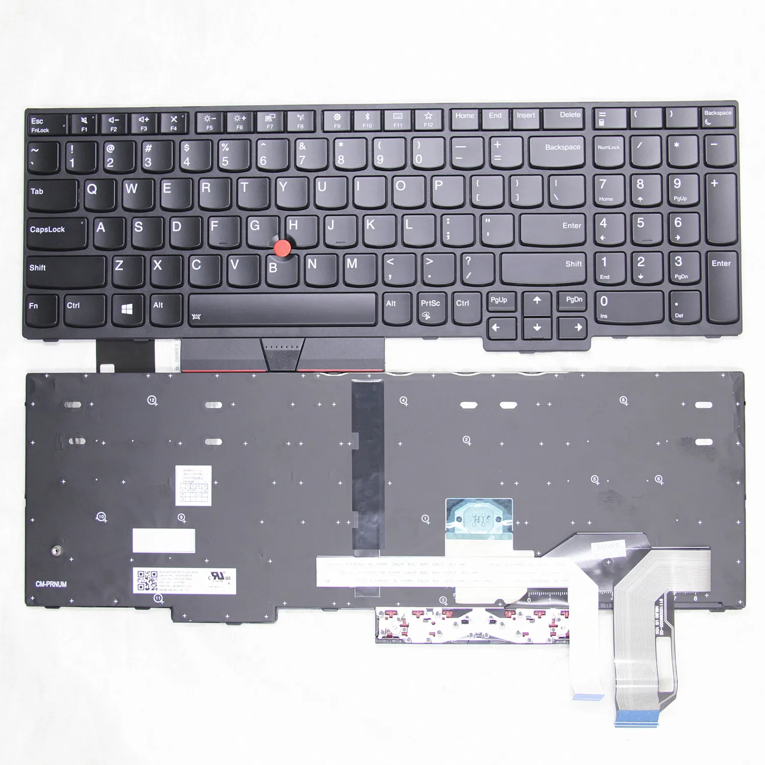 P53S L580 L590 P52 P53 Inglês Teclado Do Laptop 01YP662 01YP560