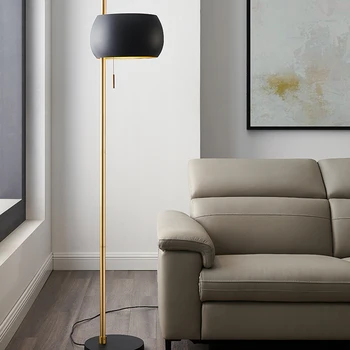 

Nordic living room floor lamp simple modern personality creative bedroom study vertical floor lamp