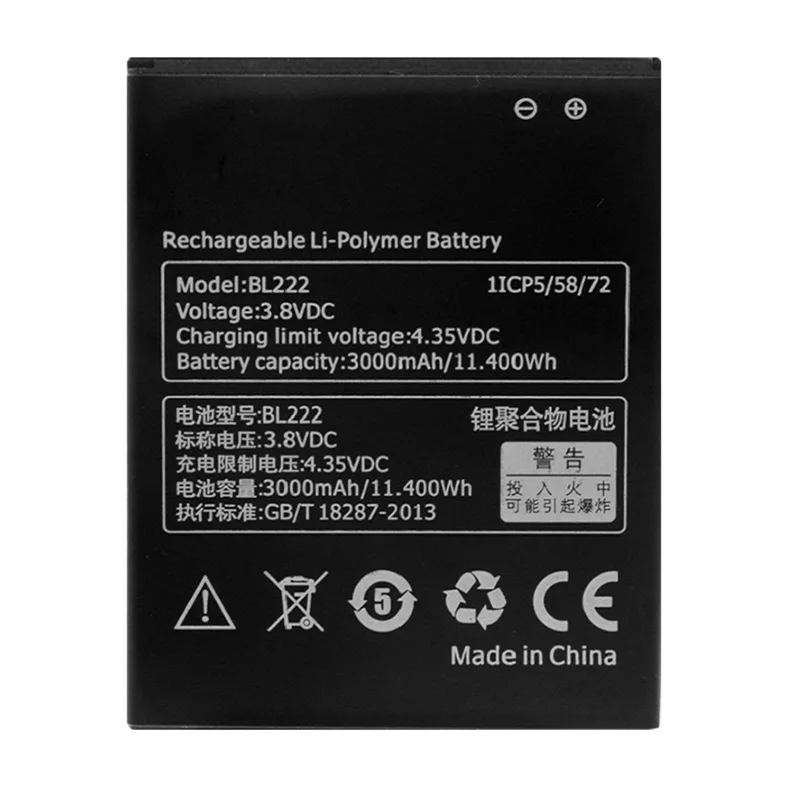 YCDC-3-8V-2500Mah-BL229-Battery-Cell-Replacement-Lithium-Battery-For-Lenovo-A8-A808t-A808t-i