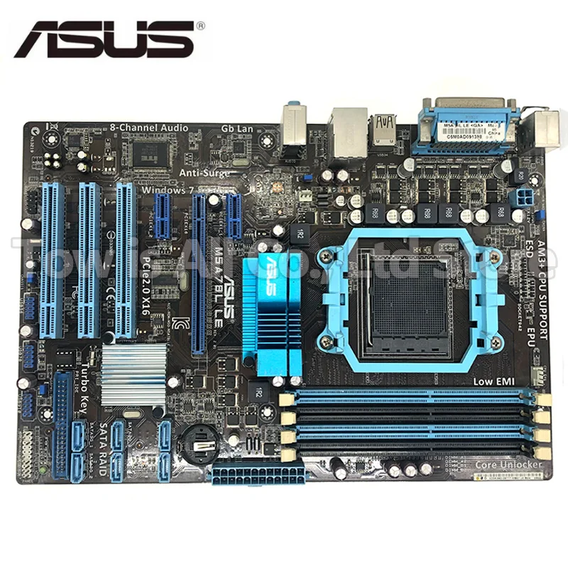 Оригинальная материнская плата Asus M5A78L LE DDR3 Socket AM3/AM3 + поддержка 32 Гб RAM ПК |
