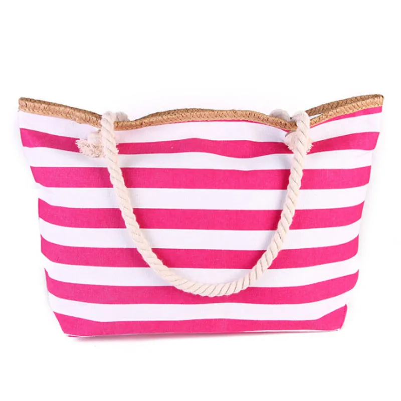 thumbnail image 1 of Bolso de hombro sencillo, moderno, rojo y azul, bolso de mano de gran capacidad, bolso de compras, bolso de playa, 1 of 5