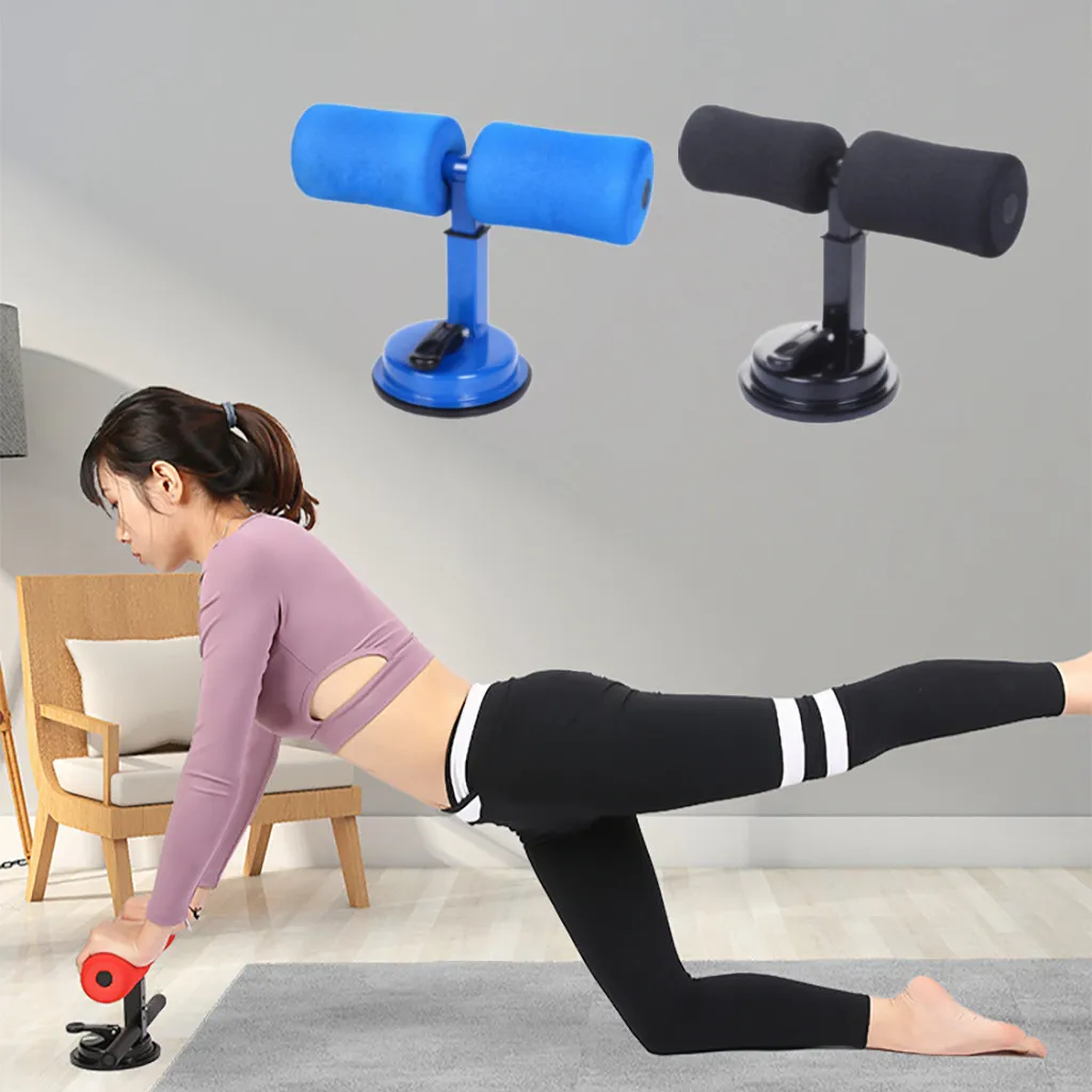 Self-Suction Sit Up Bars Abdominal Situp Abs Trainer Exerciser for Home Gym 