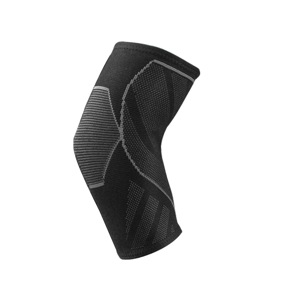 WorthWhile, 1 шт., компрессионные налокотники для поддержки, эластичный бандаж для мужчин и женщин, для баскетбола, волейбола, фитнеса, защитные рукава - Цвет: 1 Piece Black