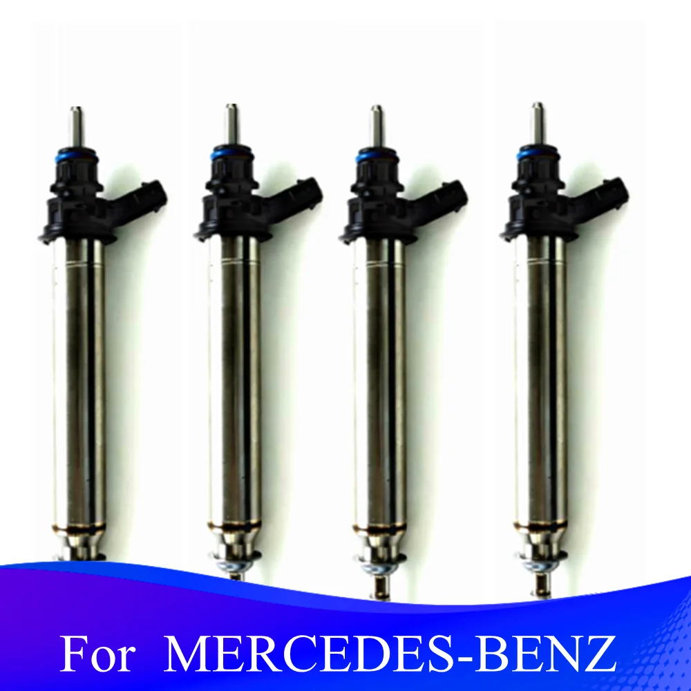 4X GDI Fuel Injector 2560700187 For 2012 2016 Mercedes Benz ML350