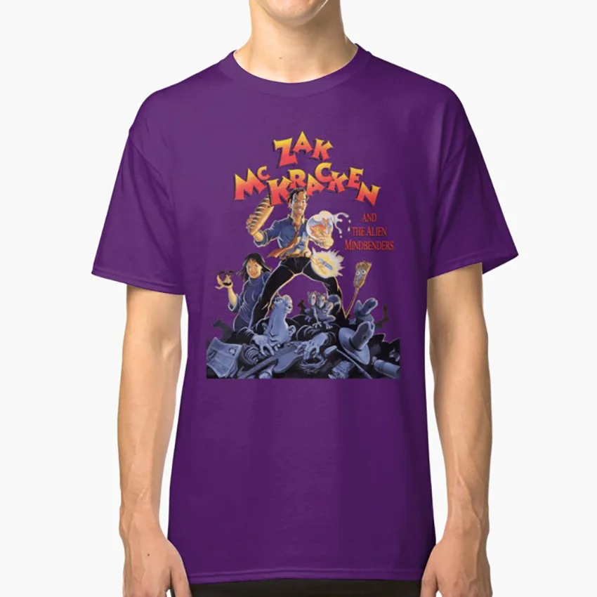 Zak McKracken and the Alien Mindbenders t shirt maniac mansion loom the