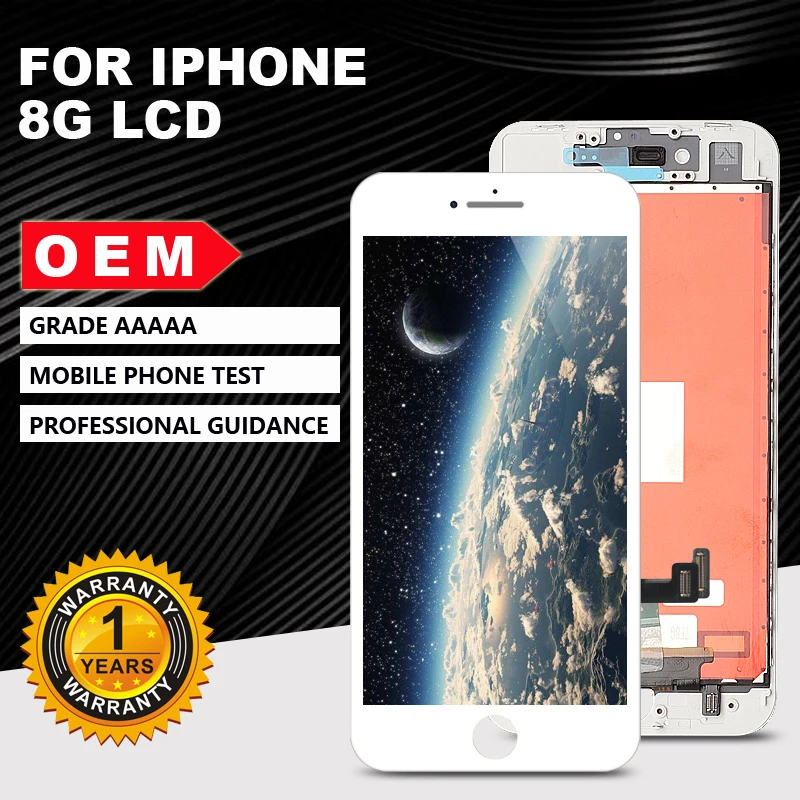

AAA+++quality 100%OEM for iPhone 8G screen 4.7 inch mobile phone screen for iPhone 8G 100% P test+tools