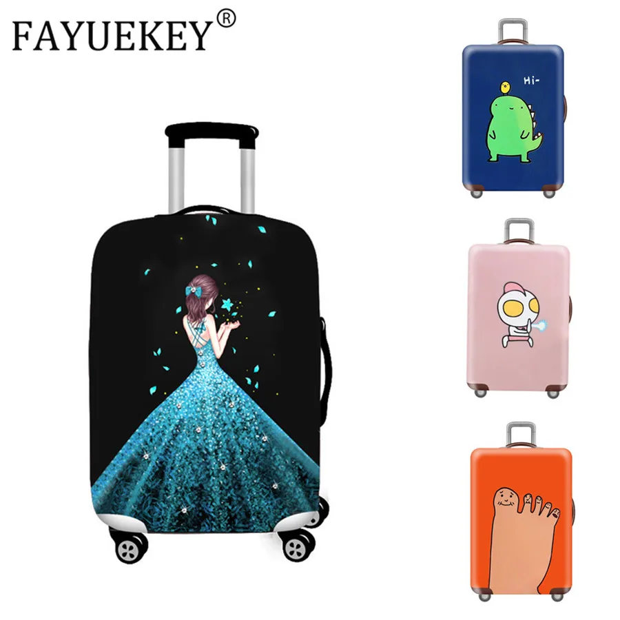 New-Thicken-Luggage-Protective-Covers-Elasticity-Luggage-cover-For-18-32-inch-Suitcase-Case-Dust-cover
