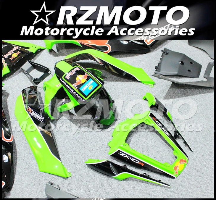 ABS мотоцикл обтекатель комплект для KAWASAKI ZX-10R 2011- год кузов литьевая форма Магазин № 2083