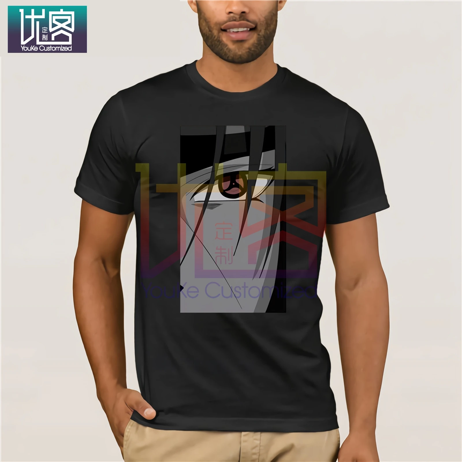 

Naruto Summer Harajuku 100% Cotton Streetwear Tee Shirt Homme Tops tees s-3XL Amazing short sleeves unique Vintage Crew Neck