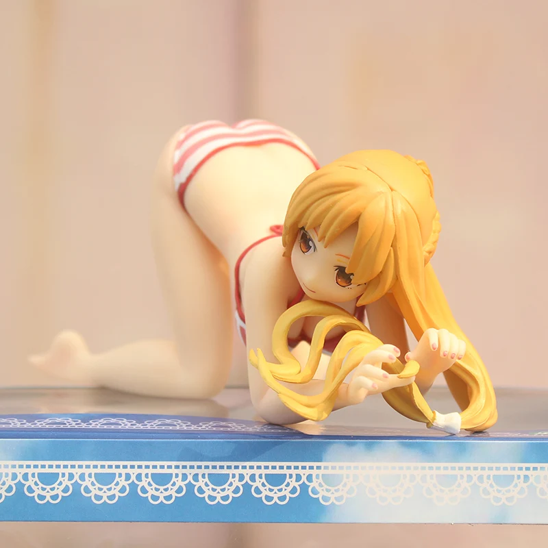 Аниме сексуальные девушки Yuuki Asuna фигурка из ПВХ Коллекционная модель Фигурка |
