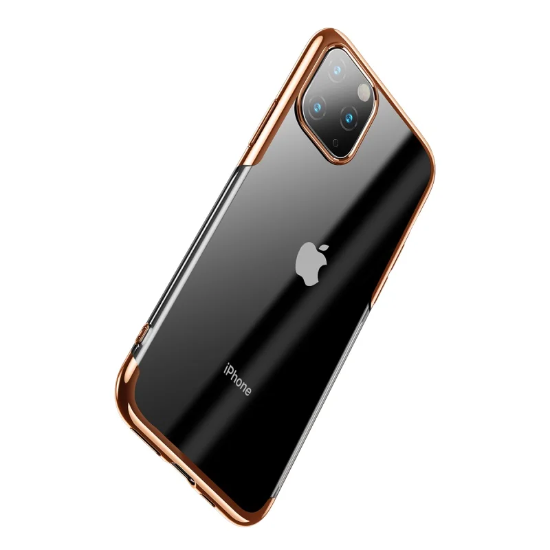 Роскошный прозрачный чехол Baseus для iPhone 11 Pro Max, ультра тонкий чехол для iPhone 11 Pro Max 5,8 6,1 6,5, чехол s, новейший чехол