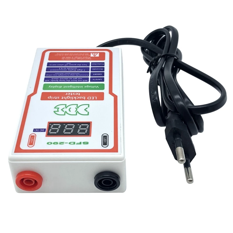 0-320V Output LED Tester Repair Tool for LED Strips Beads Test for TV Backlight Laptop Multipurpose Detector EU Plug