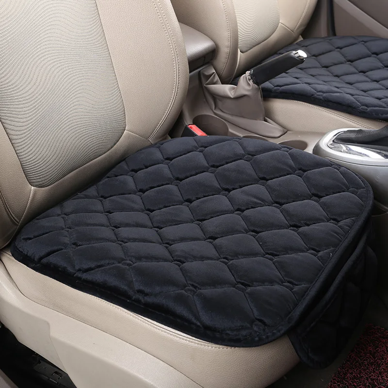 Car Seat Cover Winter Warm Seat Cushion Anti Slip Universal Front Chair Seat Breathable Pad for Vehicle Auto Car Seat Protector