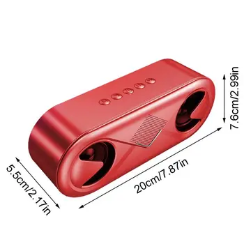 

Wireless Bluetooth Speaker Outdoor Portable Subwoofer Sound Box Support TF Card