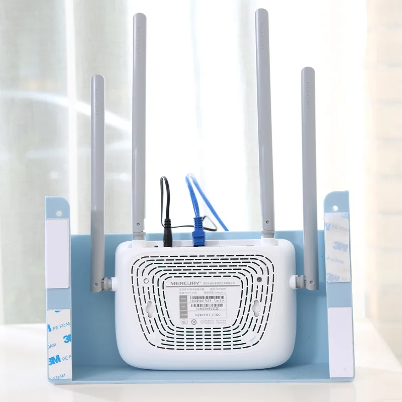 Беспроводной Wi Fi роутер коробка для хранения полка настенный подвесной