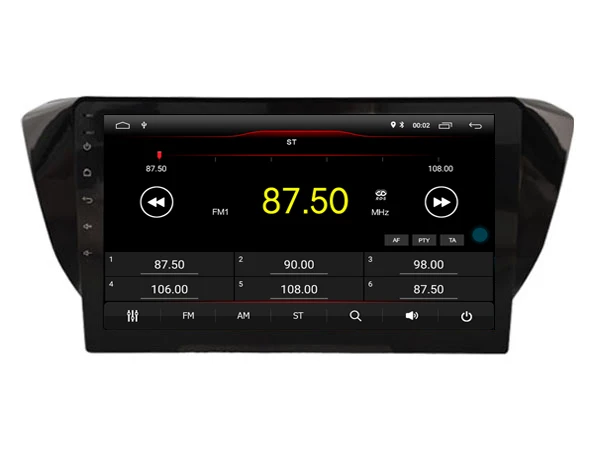 Автомобильный мультимедийный плеер 10 2 дюймов ips экран монитор gps магнитофон Bluetooth