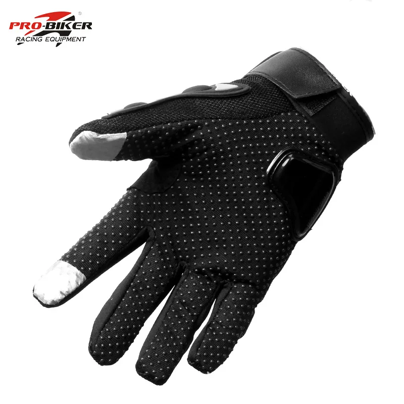 Защитные 3d перчатки Probiker синий/красный/черный для езды на мотоцикле квадроциклов