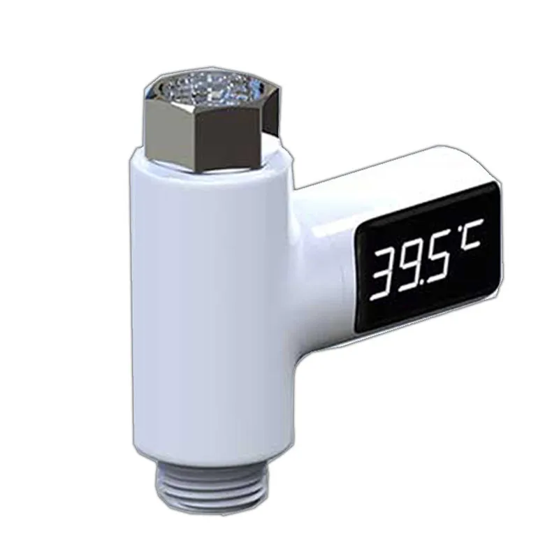 

New LED Display Home Flow Water Temperature Monitor Water Shower Thermometers Led Display Shower Thermometer Temperature Monitor