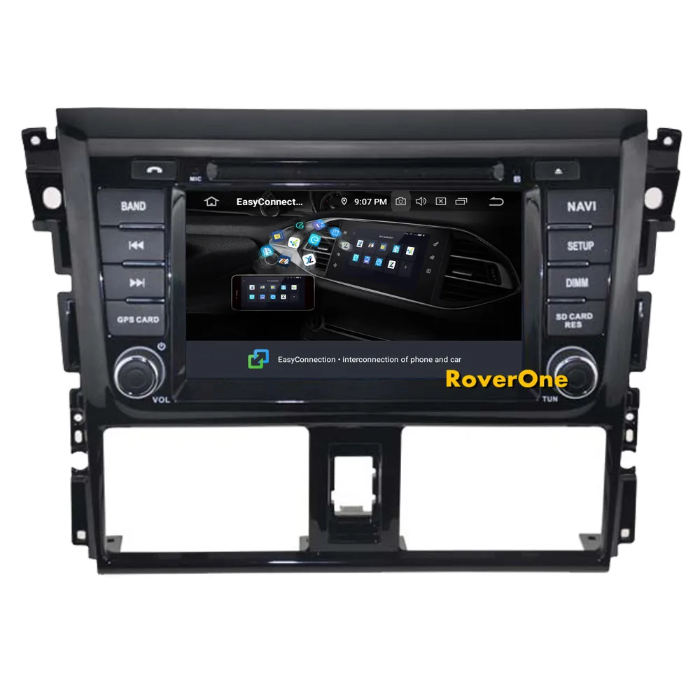 Flash Deal RoverOne Car Multimedia Player For Toyota Yaris Vios Sedan 2014 2015 Android 9.0 Octa Core Radio DVD GPS Stereo System PhoneLink 10 Flash Deal RoverOne Car Multimedia Player For Toyota Yaris Vios Sedan 2014 2015 Android 9.0 Octa Core Radio DVD GPS Stereo System PhoneLink 10
