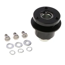 Быстроразъемный адаптер-универсальный автомобильный Авто Руль быстроразъемный концентратор адаптер отстегивающийся Boss Kit черный