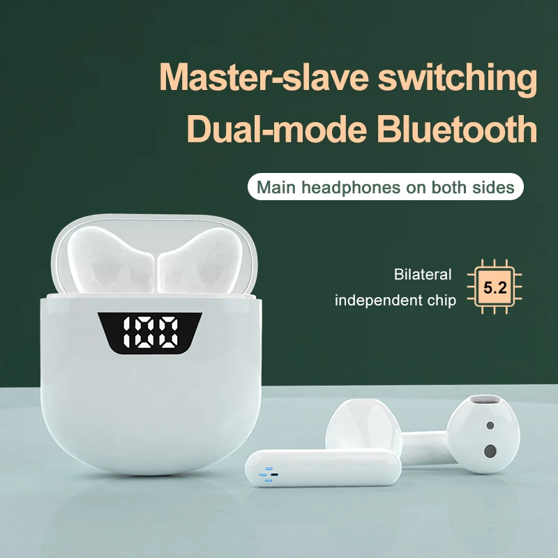 Беспроводные мини наушники TWS гарнитура Bluetooth 5 0 с сенсорным управлением